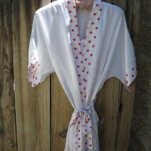 Nightie and Matching Robe Sexy Satin